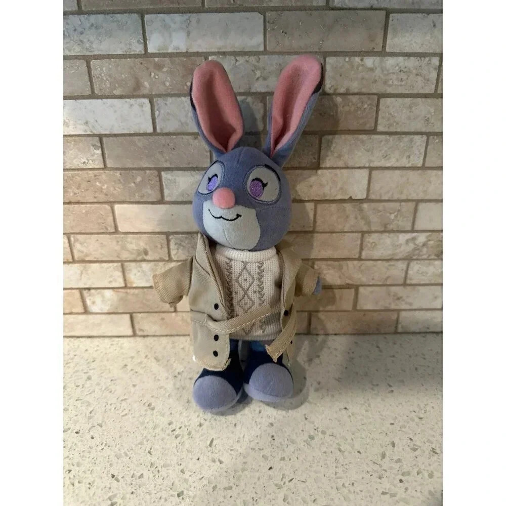 Disney NuiMOs "Officer Judy Hopps" Form Zootopia Poseable Plush‎ Doll b12